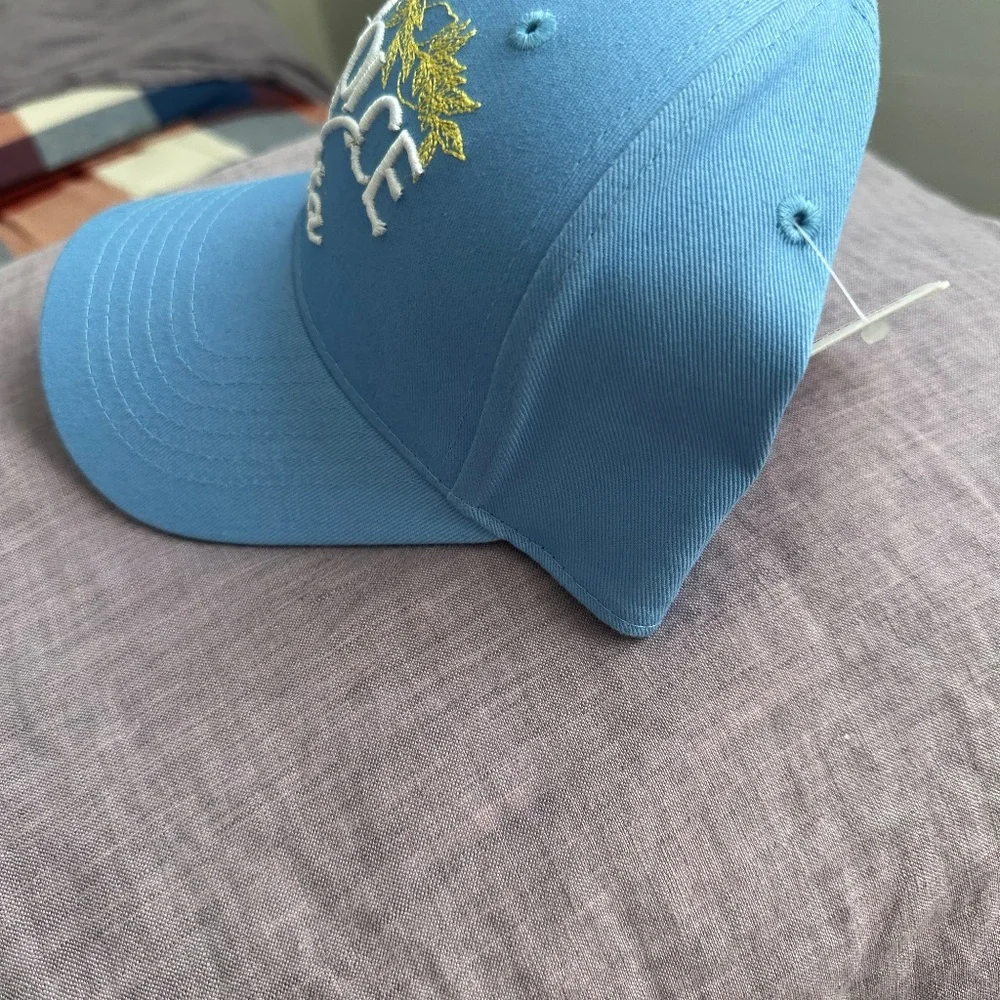 Anthropologie Coney Island Picnic Script Baseball Cap NWT - Picture 6 of 8
